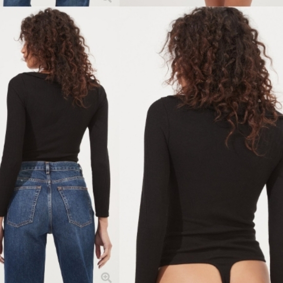 ASTR THE LABEL Iggy Twist front long sleeve bodysuit Size XS - Picture 2 of 11